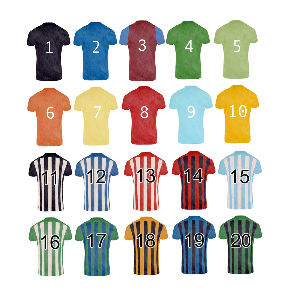 Grandad's Team Print