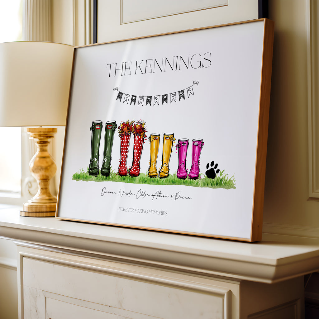 Detailed shot showing premium matte paper and illustration details